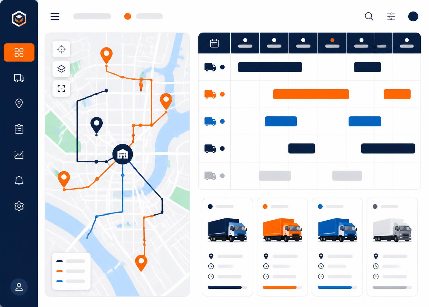 Consegne — anteprima dell'interfaccia ilmaga CRM